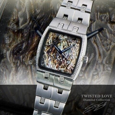 Twisted Love Ladies Watch SS Bracelet 1.25 ct White Diamonds