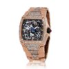 HCW806DC-RG Lost Skulls Watch Rose Gold-Plating over Stainless Steel with 7.0ct White Diamonds