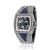 HCW806DC-SS-SAP Lost Skulls Watch in Stainless Steel with 3.5 ct Blue Sapphires and 1ct White Diamonds