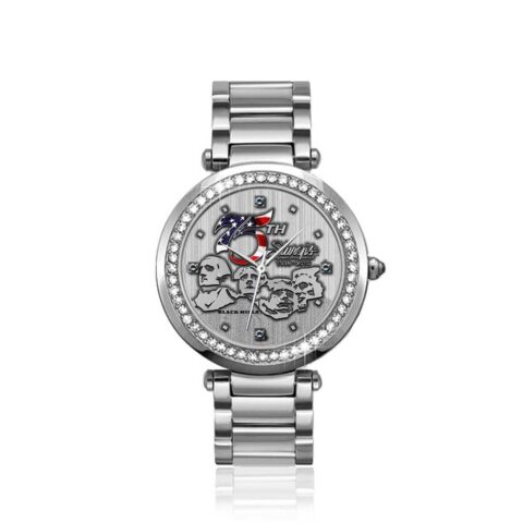 Sturgis 75th Anniversary "Rushmore Logo" Limited Edition Ladies Watch :: in Stainless Steel