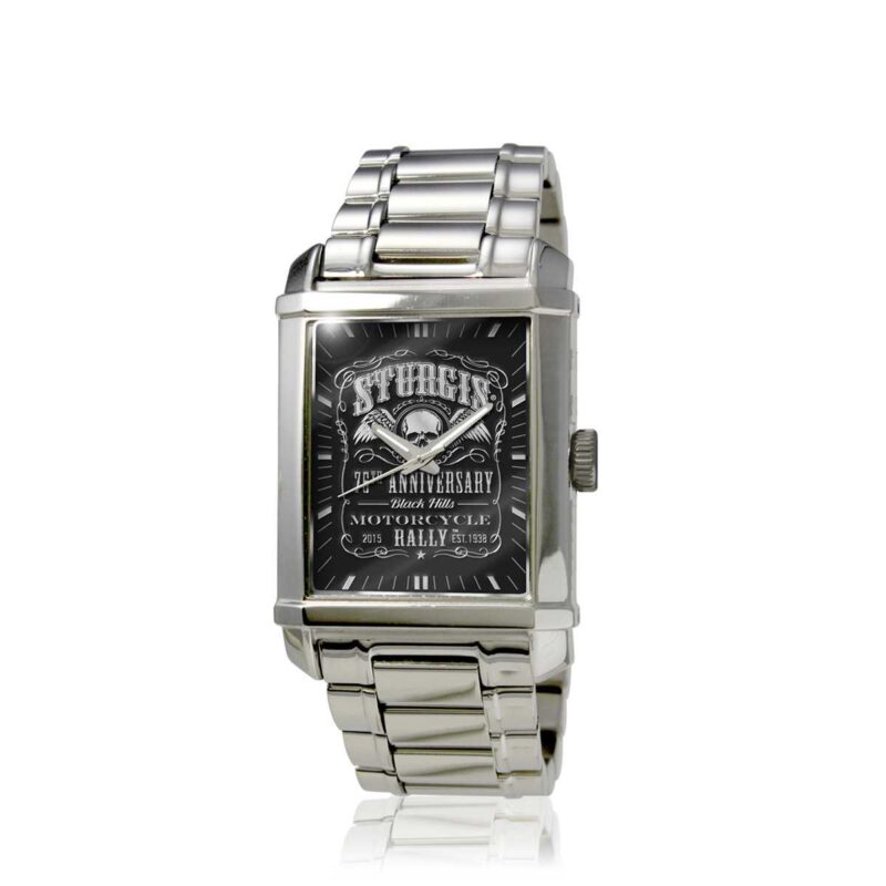 Sturgis 75th Anniversary "Skull and Wings" Limited Edition Ladies Watch in Stainless Steel