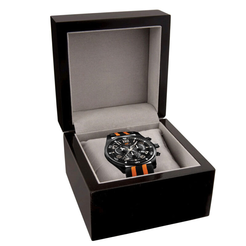 Box for Sturgis 75th Anniversary Logo Edition Watch :: in Black and Orange