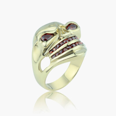 RG3044YGGAR Smilenn Sammy garnets side view